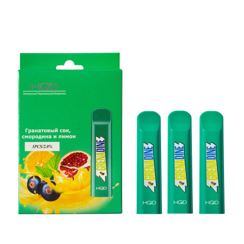 HQD Cuvie Pomegranate Juice With Currants (HQD Куви Гранатовый сок со Смородиной и Лимоном)